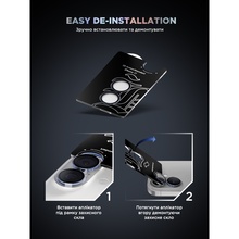 Защитное стекло для камеры ARMORSTANDART Supreme BI для iPhone 17 Blue (ARM86445)