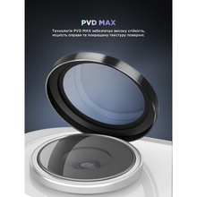 Захисне скло для камери ARMORSTANDART Supreme BI для iPhone 17 Air Black (ARM86448)