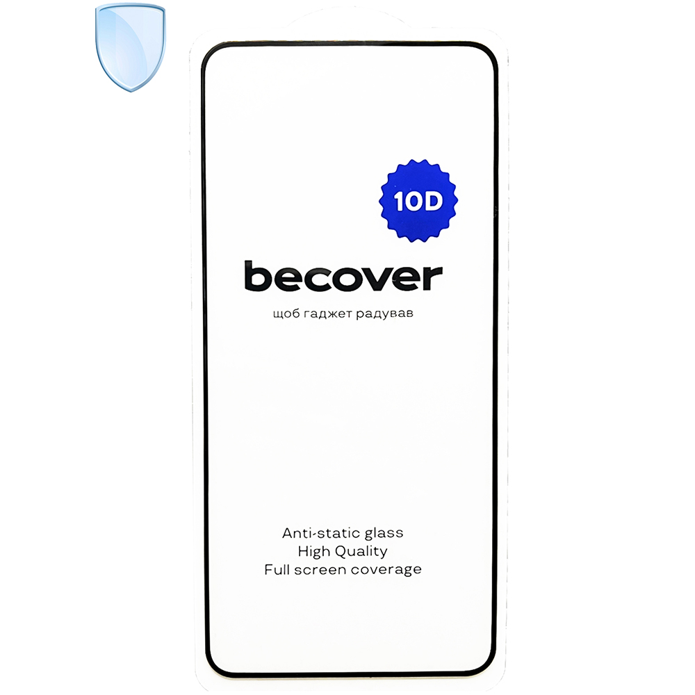 Защитное стекло BECOVER для Motorola Moto G86 10D Black (713743) Совместимость по модели  Motorola G86