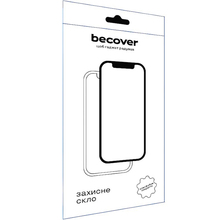 Защитное стекло BECOVER для Motorola Moto G86 10D Black (713743)