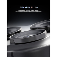 Защитное стекло ARMORSTANDART Supreme BI для камеры iPhone 17 Pro/17 Pro Max Titanium (ARM86437)