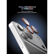 Захисне скло ARMORSTANDART Supreme BI для камери iPhone 17 Pro/17 Pro Max Orange (ARM86440)