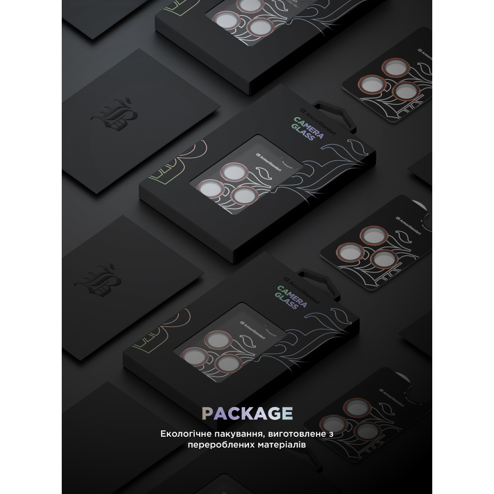 В інтернет магазині Захисне скло ARMORSTANDART Supreme BI для камери iPhone 17 Pro/17 Pro Max Orange (ARM86440)