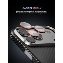 Захисне скло ARMORSTANDART Supreme BI для камери iPhone 17 Pro/17 Pro Max Orange (ARM86440)