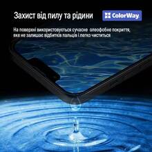 Защитное стекло COLORWAY для Xiaomi 15T/15T Pro 9H FC Glue Black (CW-GSFGX15T-BK)