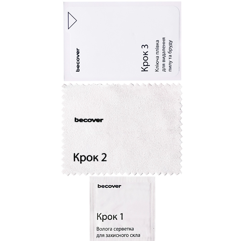 Защитное стекло BECOVER для Motorola Moto G06/G06 Power 4G Black (714364) Совместимость по модели  Motorola G06 Power