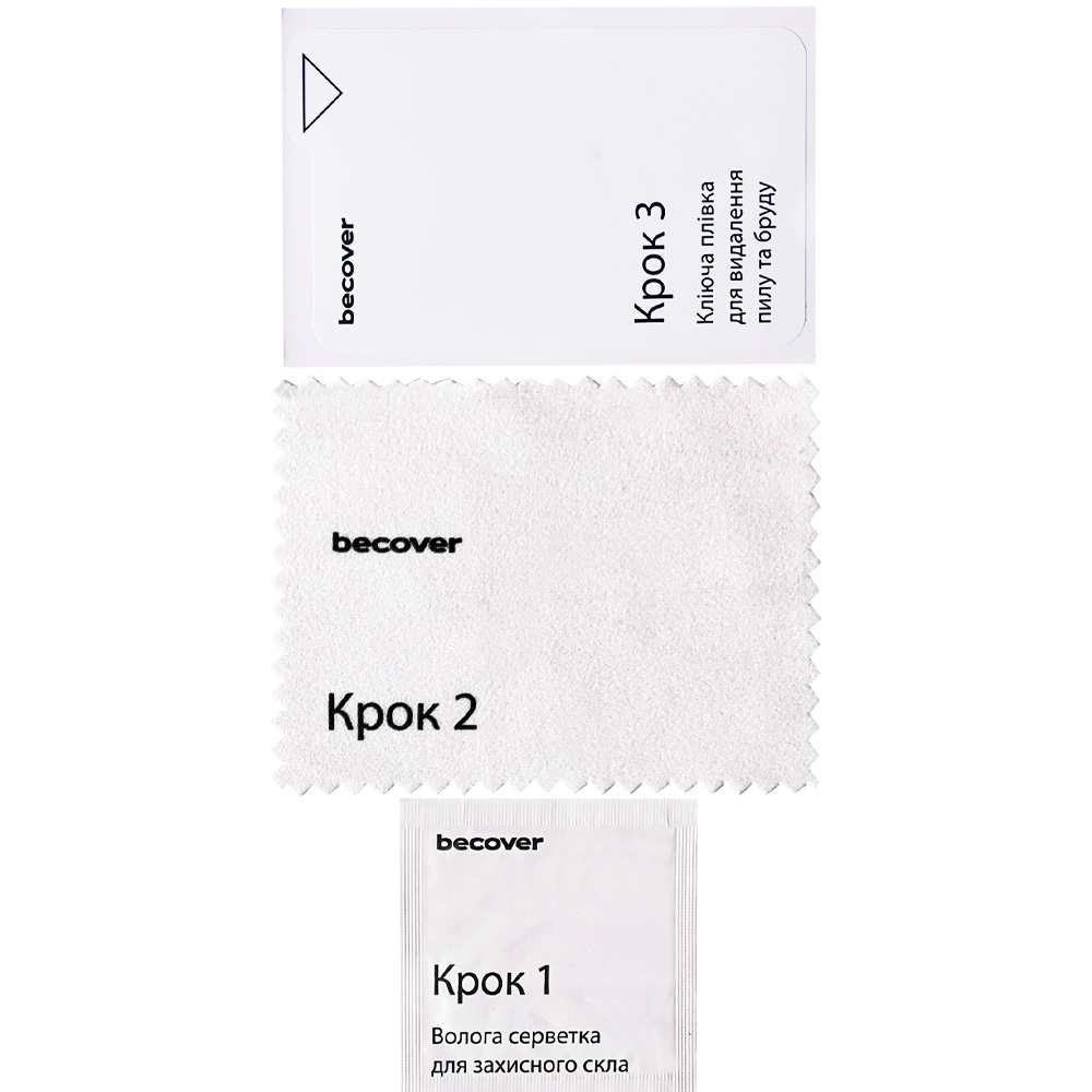 Зовнішній вигляд Захисне скло BECOVER 10D для Motorola Moto G06/G06 Power 4G Black (714365)