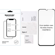 Защитное стекло BECOVER 10D для Poco C85 4G Black (714367)