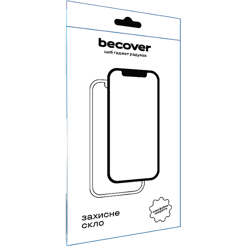 Защитное стекло BECOVER для Tecno Spark 40C 4G Black (714371)