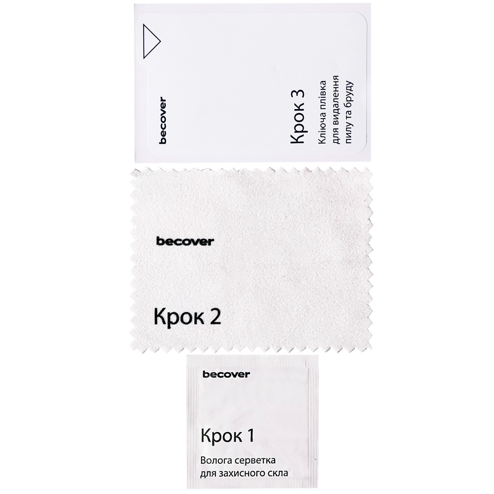 Защитное стекло BECOVER для ZTE Blade A76 Black (714377) Тип стекло