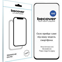 Захисне скло BECOVER 10D для Samsung Galaxy S25 FE Black (714380) Захисне скло BECOVER 10D для Samsung Galaxy S25 FE Black (714380)