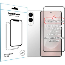 Защитное стекло BECOVER для Samsung Galaxy S25 Edge Black (714381)