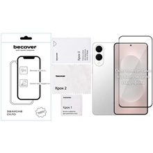 Защитное стекло BECOVER для Samsung Galaxy S25 Edge Black (714381)