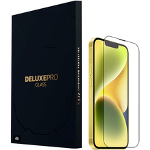 Захисне скло ILERA DeLuxe Original Glass для iPhone 16E/14/13/13pro Black (ILDEL16E) Захисне скло ILERA DeLuxe Original Glass для iPhone 16E/14/13/13pro Black (ILDEL16E)