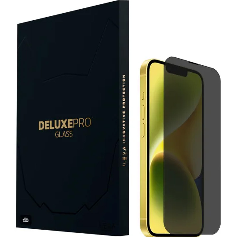 Захисне скло ILERA DeLuxe Incognito для iPhone 16E/14/13/13pro (ILDELINC16E)