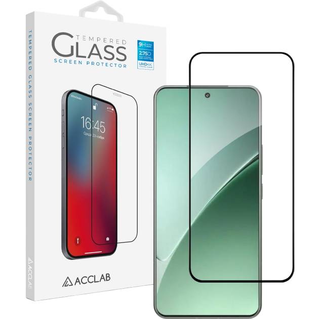 Защитное стекло ACCLAB Full Glue ESD для Xiaomi Redmi Note 15 Pro Black (1283126627231) Совместимость по модели  Xiaomi Redmi Note 15 Pro 4G