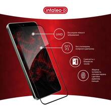 Защитное стекло INTALEO Full Glue ESD для Xiaomi Redmi Note 15 Pro Black (1283126627255)
