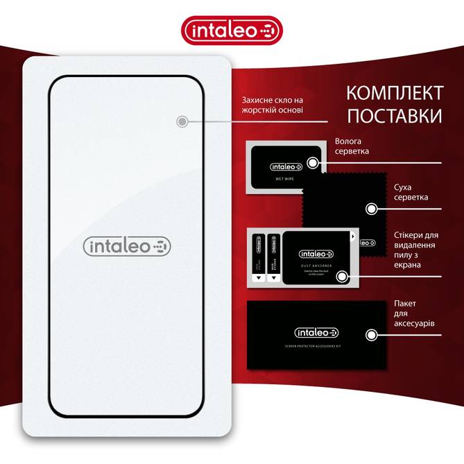 Заказать Защитное стекло INTALEO Full Glue ESD для Xiaomi Redmi Note 15 Pro Black (1283126627255)