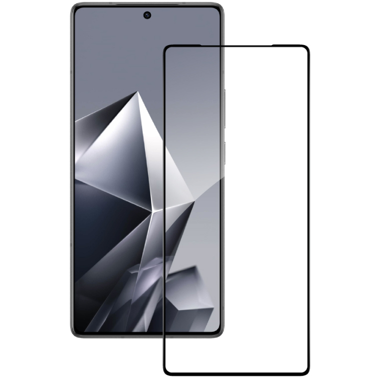 Защитное стекло ACCLAB для Infinix Note 50 Pro Full Glue ESD Black (1283126627866)