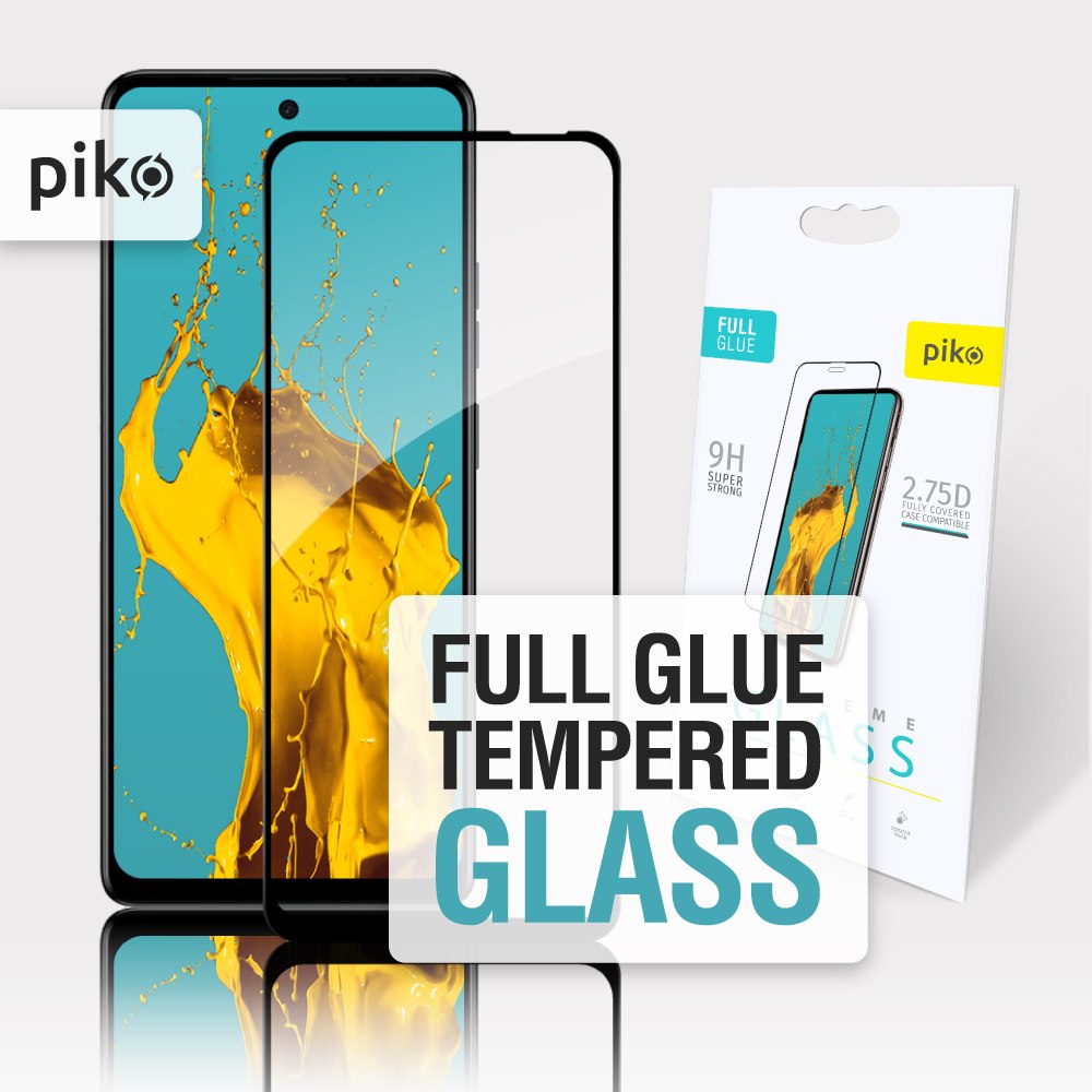 Захисне скло PIKO для Tecno POP 10 Full Glue ESD Black (1283126627989) Сумісність за моделлю Tecno POP 10