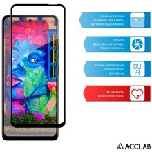 Защитное стекло ACCLAB для Tecno POP 10 Full Glue ESD Black (1283126627958)