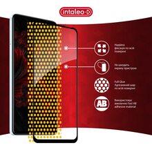 Защитное стекло INTALEO для Tecno POP 10 Full Glue ESD Black (1283126627972)
