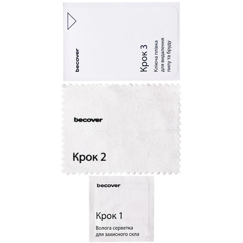 Защитное стекло BECOVER для Xiaomi Redmi 15 Black (713905) Олеофобное покрытие True