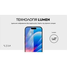 Защитное стекло ILERA Sapphire Ultra Glass 2.0 For iPhone 17 Black (ILSPDLPL17)