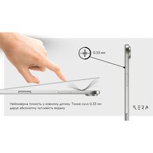 Защитное стекло ILERA Sapphire Ultra Glass 2.0 For iPhone 17 Pro Black (ILSPDLPL17PR)