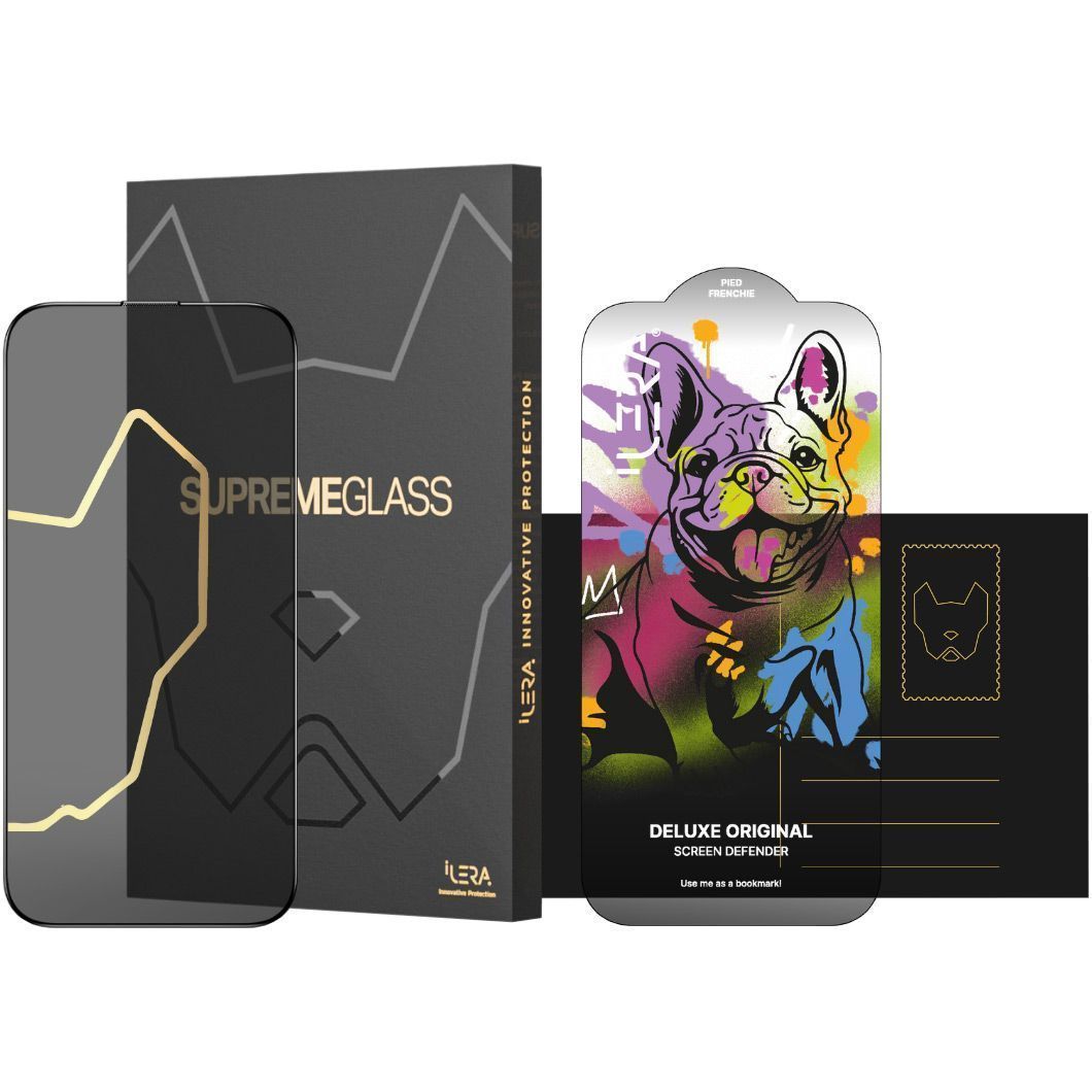 Защитное стекло ILERA DeLuxe Incognito Glass For iPhone 17 Pro Black (ILINDL17PR) Совместимость по модели  Apple iPhone 17 Pro