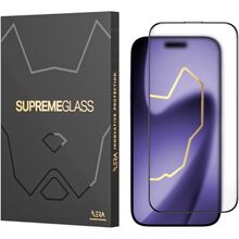 Защитное стекло ILERA FrostedGlass 2.0 For iPhone 17 Black (ILFRGL17)
