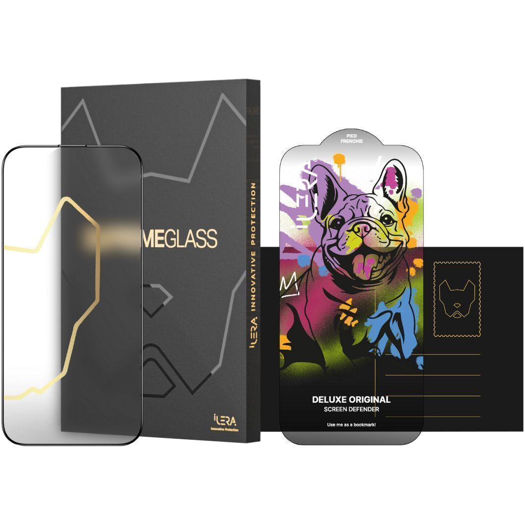 Защитное стекло ILERA FrostedGlass 2.0 For iPhone 17 Pro Max Black (ILFRGL17PRMX) Совместимость по модели  Apple iPhone 17 Pro Max