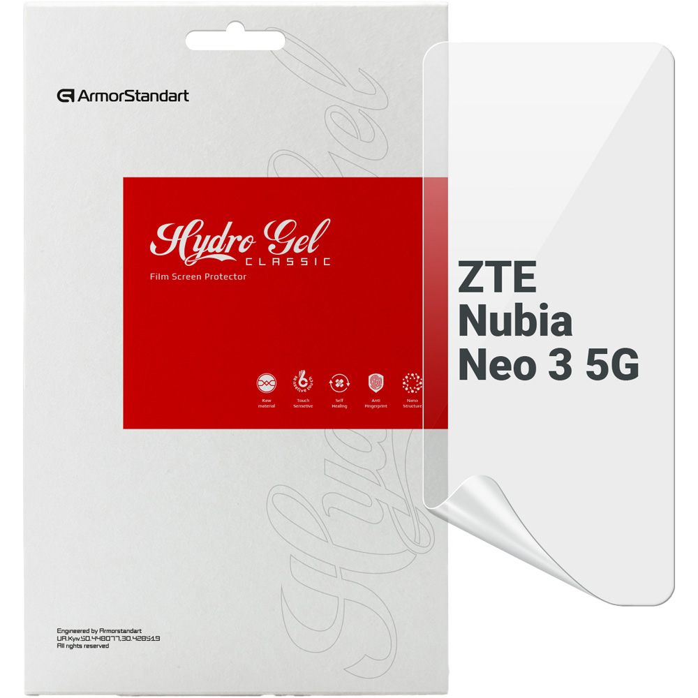 Гідрогелева плівка ARMORSTANDART для ZTE Nubia Neo 3 5G (ARM88879)
