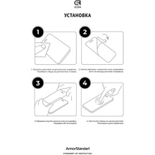 Защитное стекло ARMORSTANDART Icon для Xiaomi Redmi 15C 4G Black (ARM85413)