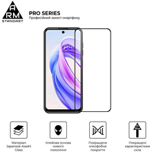 Защитное стекло ARMORSTANDART Pro для Meizu Mblu 21 4G Black (ARM88116)