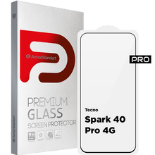 Харків - Захисне скло ARMORSTANDART Pro для Tecno Spark 40 Pro 4G Black (ARM87519)