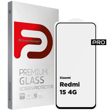 Захисне скло ARMORSTANDART Pro для Xiaomi Redmi 15 4G Black (ARM85415)