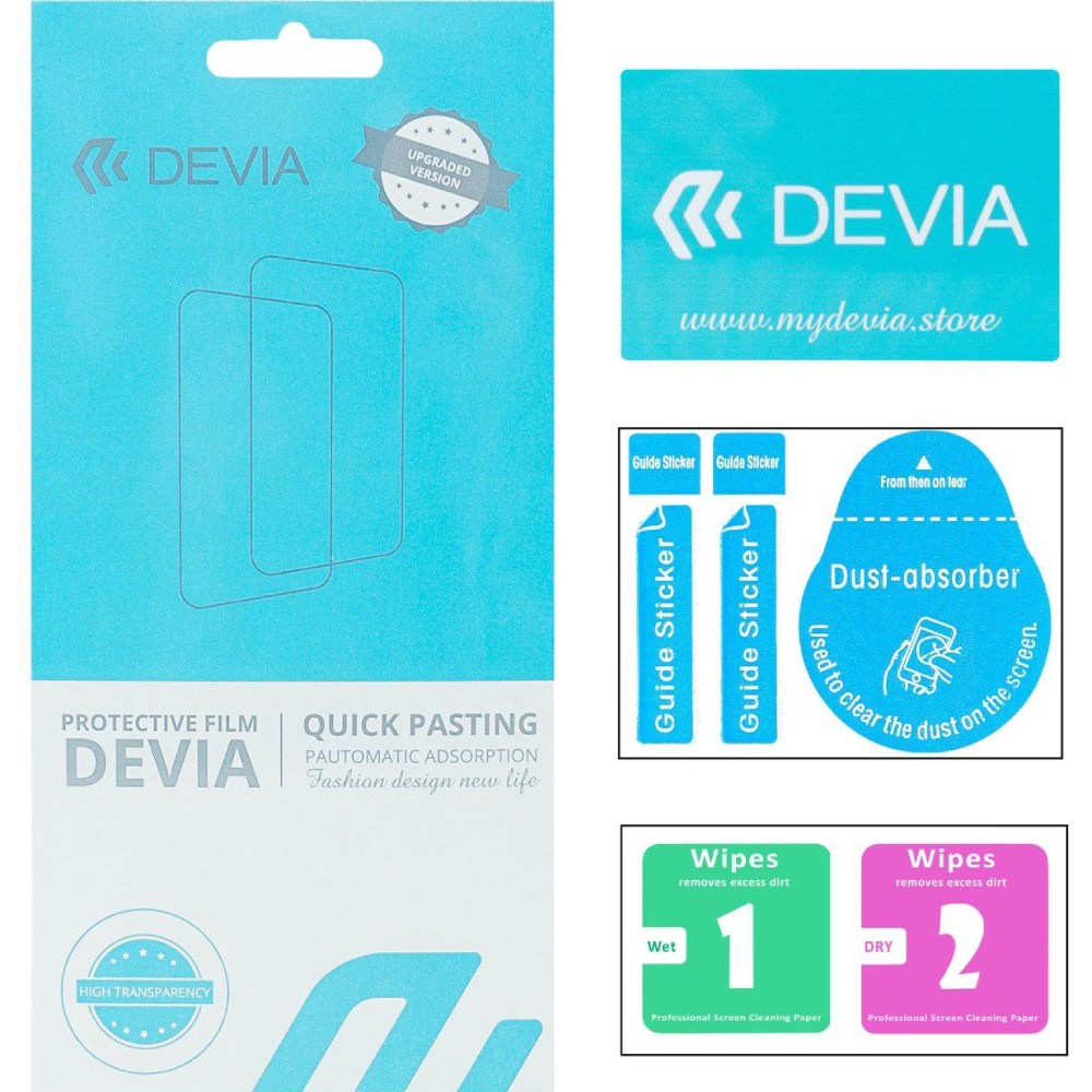 Гідрогелева плівка DEVIA для Apple iPhone 17 Air (DV-IP-17A) Сумісність за моделлю Apple iPhone 17 Air