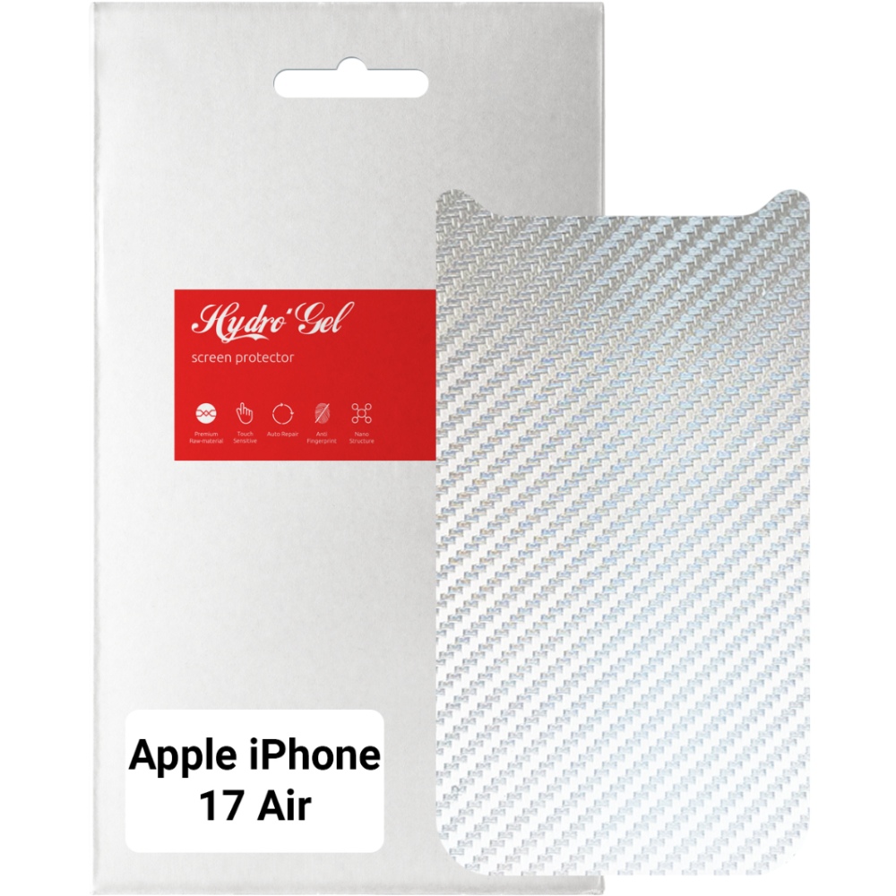 Захисна плівка ARMORSTANDART на задню панель Apple iPhone 17 Air Carbone Transparent (ARM86205)