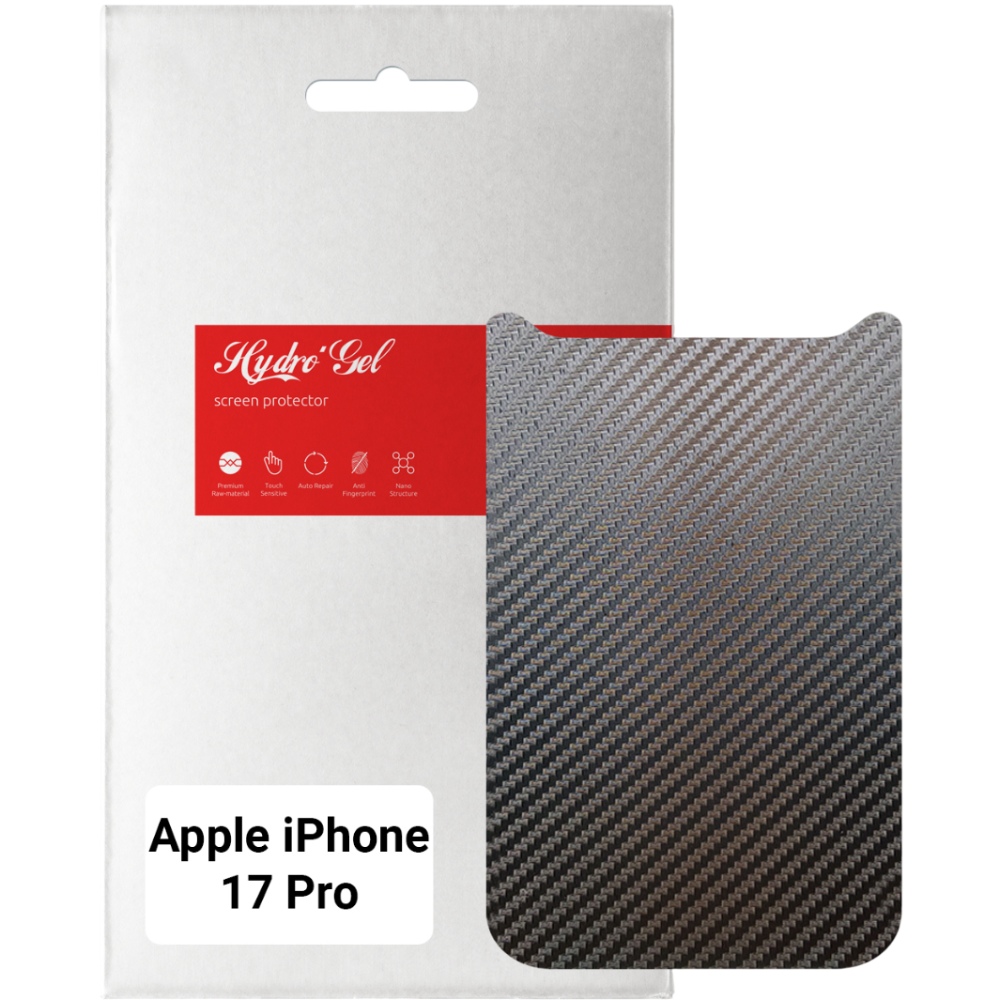 Защитная пленка ARMORSTANDART на заднюю панель для Apple iPhone 17 Pro Carbone (ARM86195)