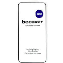 Защитное стекло BECOVER 10D для Xiaomi Redmi 15 Black (713906)