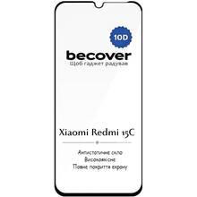 Харьков - Защитное стекло BECOVER для Xiaomi Redmi 15С 4G/5G 10D Black (713908)