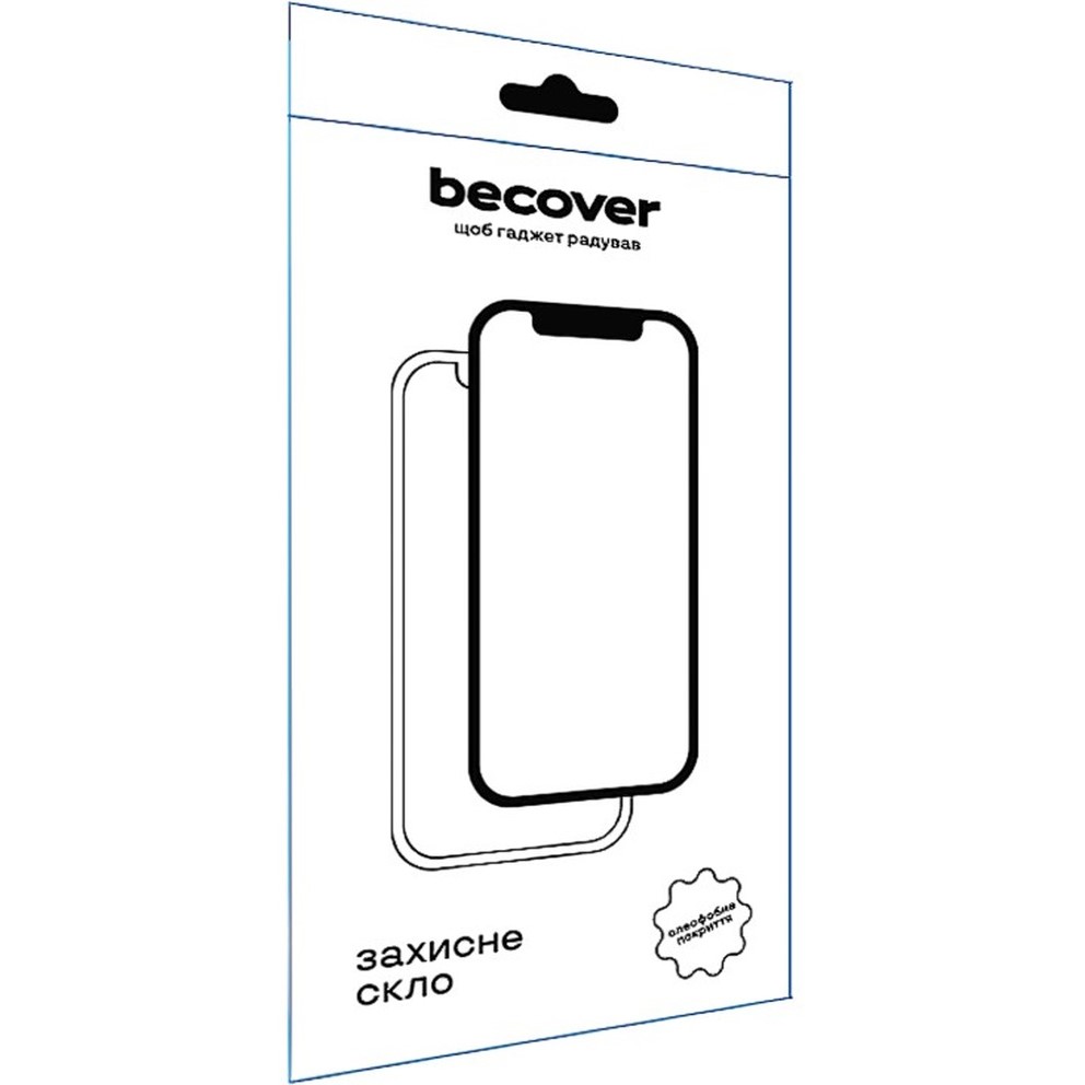 Захисне скло BECOVER для Infinix Smart 10 (X6725) Black (714757)