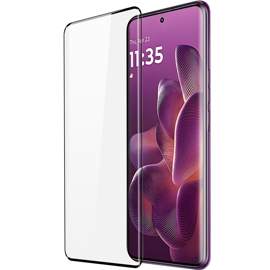 Защитное стекло BECOVER EDGE для Motorola Edge 60 Pro Black (714771) Тип стекло