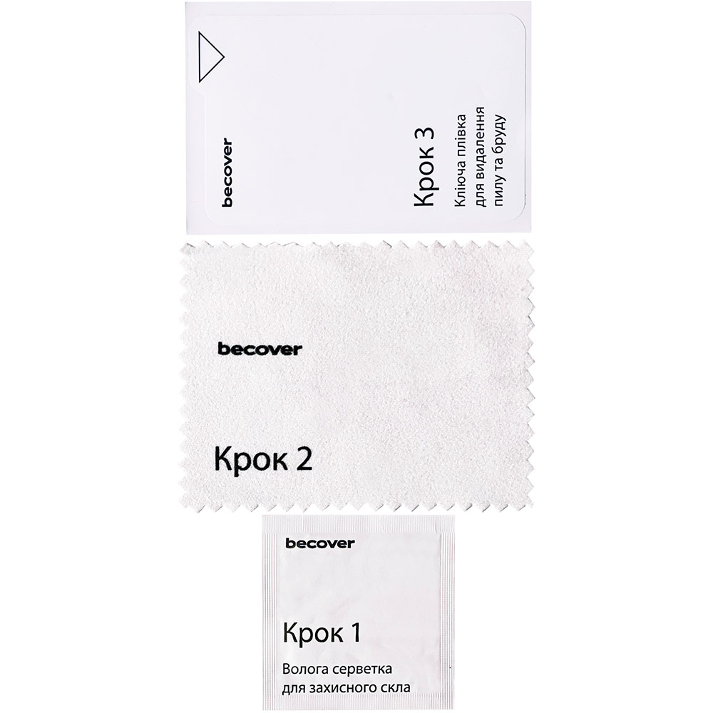 Захисне скло BECOVER для Xiaomi Redmi Note 15 5G Black (714790) Покриття глянець