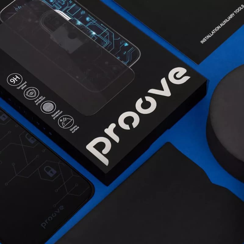 Фото Защитное стекло PROOVE Privacy для Apple iPhone 17 Pro Max Black (PGPPRI17PM01)