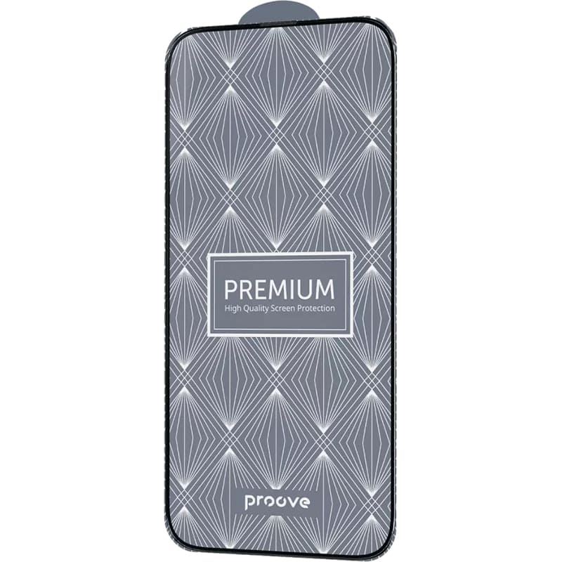 Защитное стекло PROOVE Premium для Samsung Galaxy S25 Ultra Black (PGPPMSS25U01)