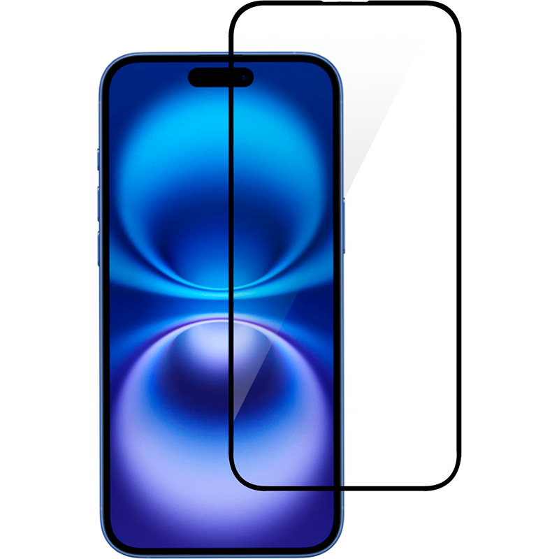 Защитное стекло 2E для Apple iPhone 16 Plus Black (2E-IP-16PL-6.7-SMFCFG-BB)