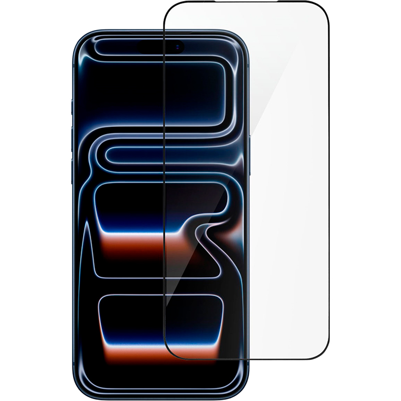 Защитное стекло 2E для Apple iPhone 17 Pro Max Black (2E-IP-17PM-6.9-SMFCFG-BB)