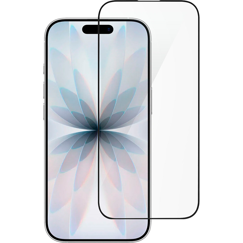 Защитное стекло 2E для Apple iPhone 17 Black (2E-IP-17.-6.3-SMFCFG-BB)